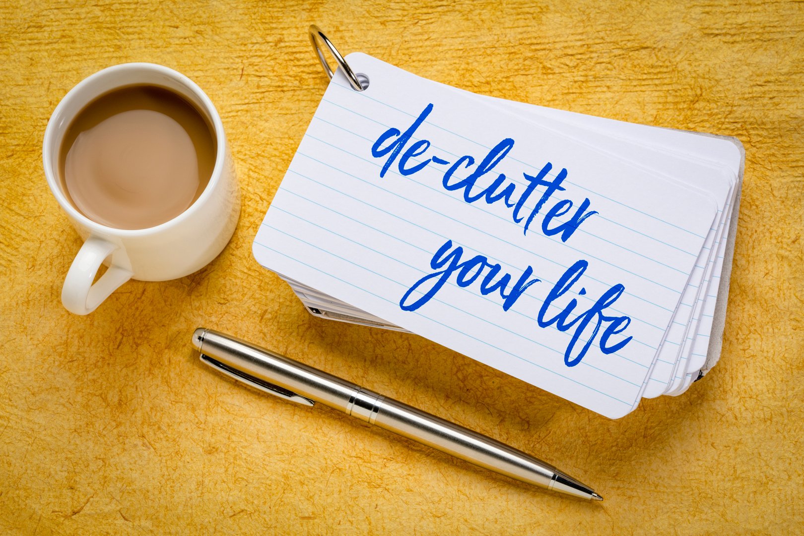 de-clutter your life